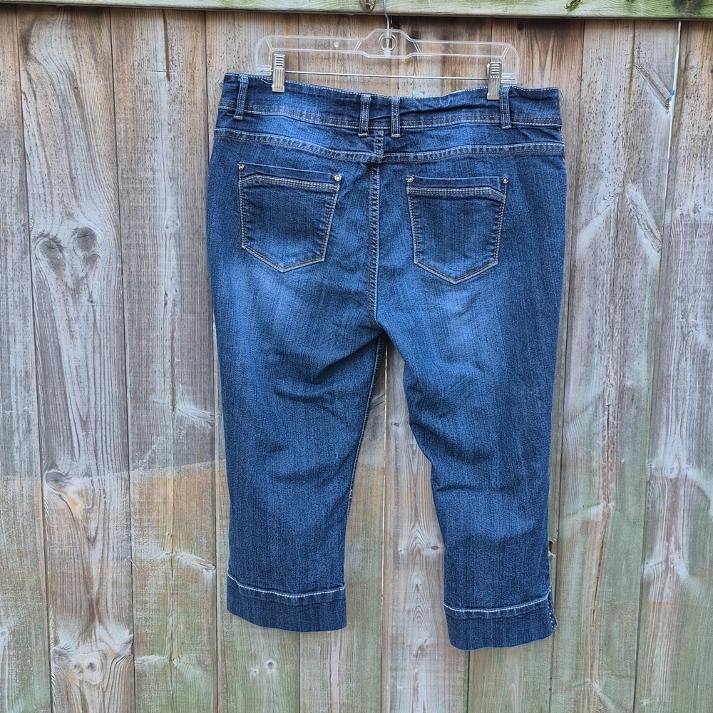 Suko Jeans Size 14 Capri - Picture 2 of 16